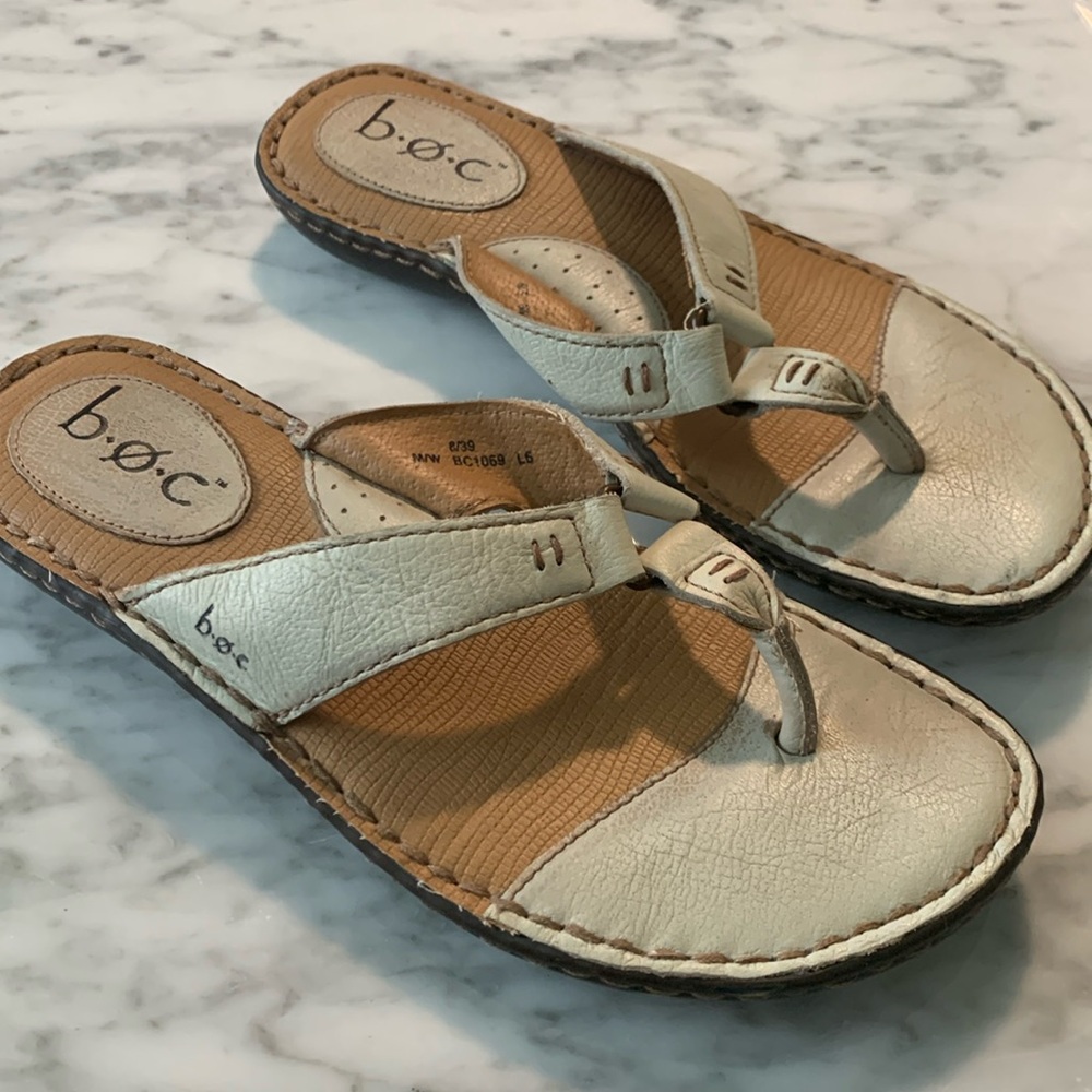 Comfortable sandals. Gently worn.
